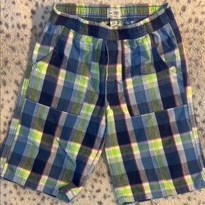 1989 Place Cargo Shorts‎ Blue and Green